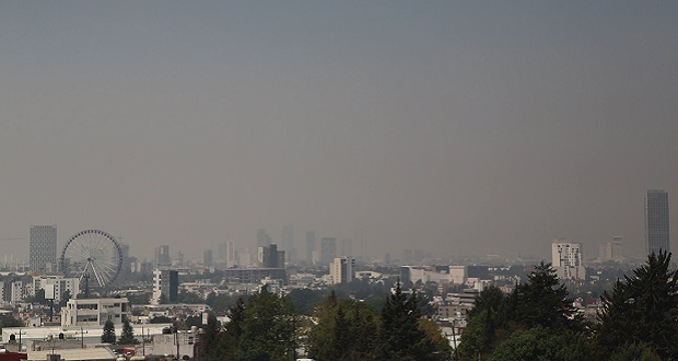 Puebla se tiñe de gris por contaminación ambiental