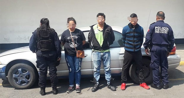 Rescatan a mujer e hijo secuestrados en Caleras; hay 3 detenidos