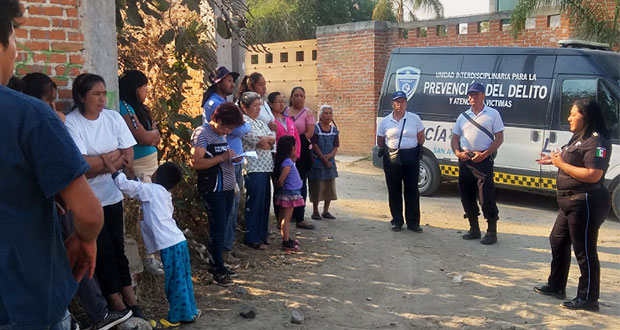 San Andrés Cholula sigue formando comités de Ciudadano Alerta