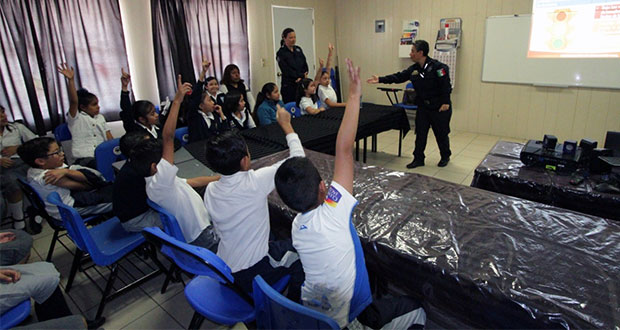 Ssptm de San Andrés Cholula imparte talleres de educación vial