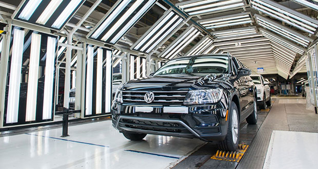 VW de México sube 33% y 27% su producción y exportación en 4 meses
