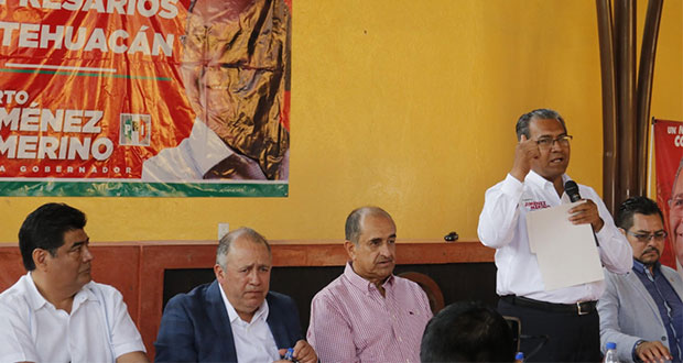 Plantea Jiménez Merino crear una fiscalía especializada en Tehuacán