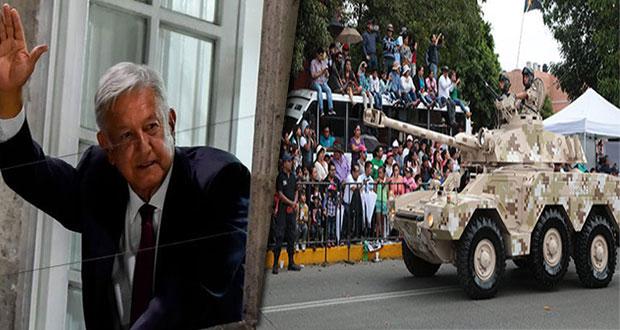 Por elecciones, AMLO no asistirá a desfile del 5 de mayo; vendrá Olga Sánchez