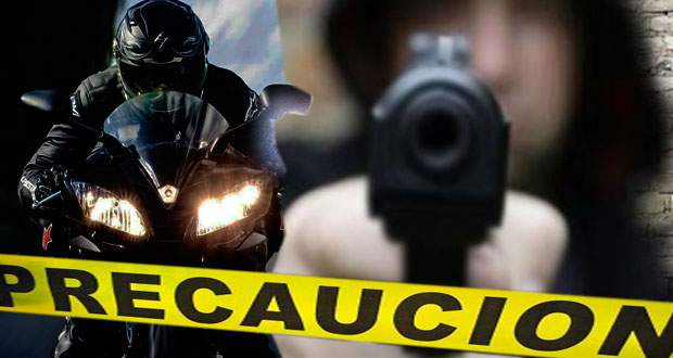 Balean a motociclista tras perseguirlo en San Salvador Chachapa