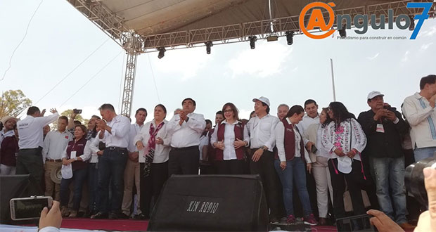 Triunfo de Morena en elección de Puebla será dedicado a AMLO, afirma Barbosa
