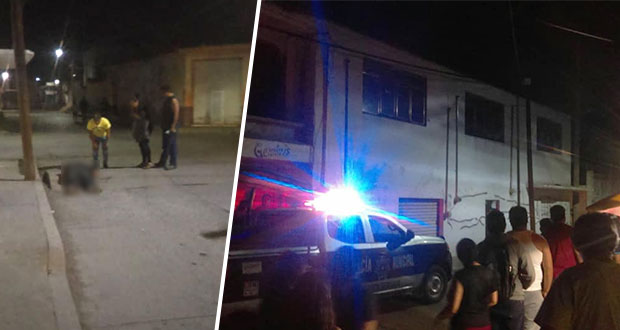 En plena vía pública de San Martín Texmelucan, ejecutan a hombre