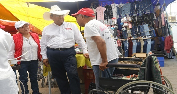 Ofrece Jiménez Merino capacitación a campesino de Nopalucan