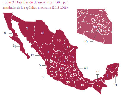 Matan a 27 personas de la comunidad Lgbttt en Puebla con EPN; es 7º lugar