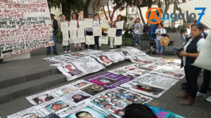 No tenemos nada qué festejar, claman madres de desaparecidos en Puebla