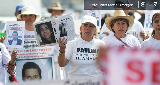 No tenemos nada qué festejar, claman madres de desaparecidos en Puebla