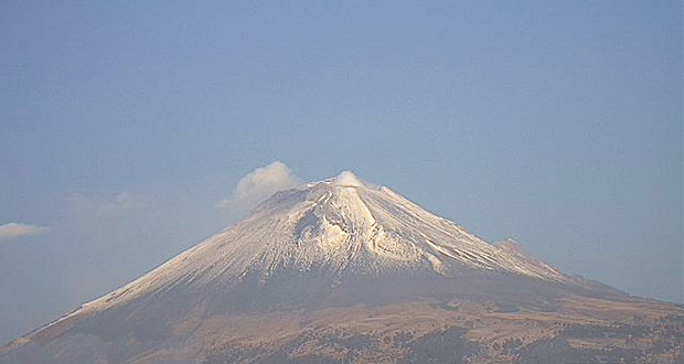 Popocatépetl registra 51 exhalaciones de agua y gas, reporta PC