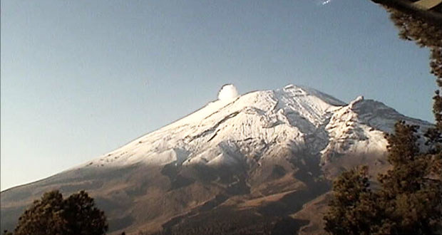 Registra Popocatépetl actividad menor en las últimas horas
