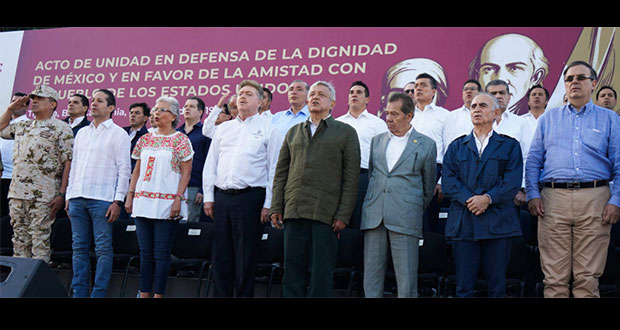 AMLO celebra acuerdo con EU en Tijuana