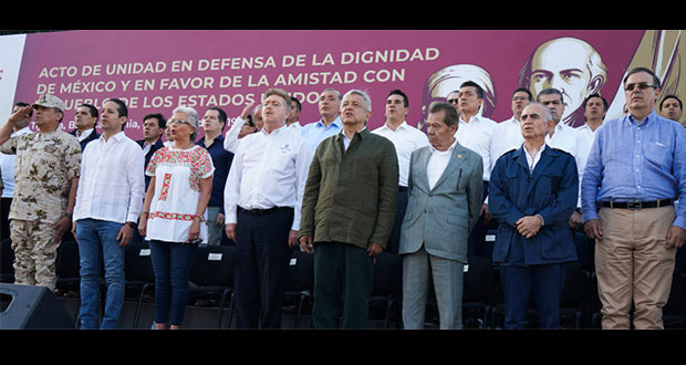 AMLO celebra acuerdo con EU en Tijuana