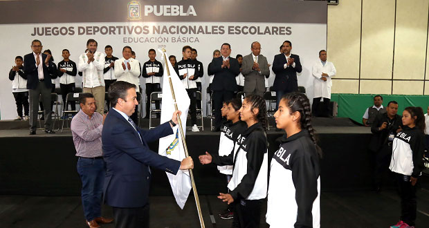 400 alumnos representan a Puebla en Juegos Deportivos Nacionales