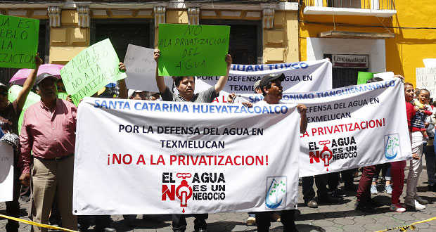 Acusan en Congreso que edil de San Martín busca privatizar agua