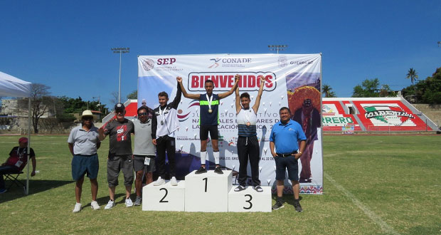 Alumnos de Puebla ganan 7 medallas en juegos deportivos escolares