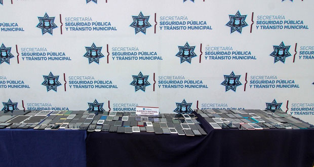 Aseguran 140 celulares de dudosa procedencia durante operativo en CH