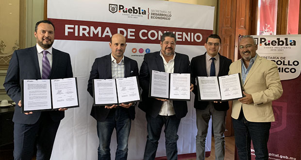 Ayuntamiento de Puebla e IP firman convenio para impulsar inversión