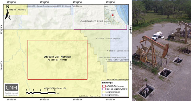 CNH aprueba que Pemex realice “fracking” en campo entre Puebla y Veracruz