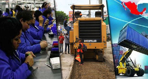 Cae confianza empresarial en manufactura, construcción y comercio