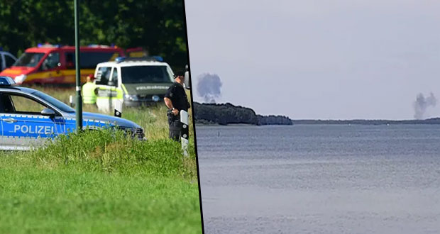 Choque entre dos aviones militares deja un piloto muerto en Alemania