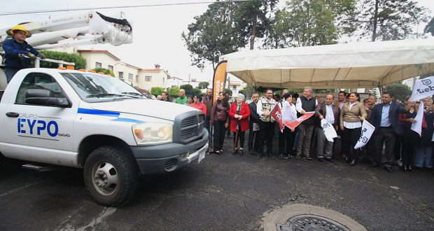 Comuna de Puebla invierte 86 mdp para modernizar 10,790 luminarias
