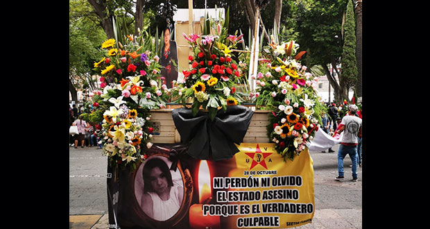 Dos años sin justicia para Meztli, acusa 28 de Octubre en marcha