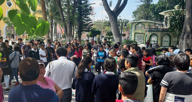 En zócalo de Atlixco, Fnerrr exige apoyo del gobierno federal