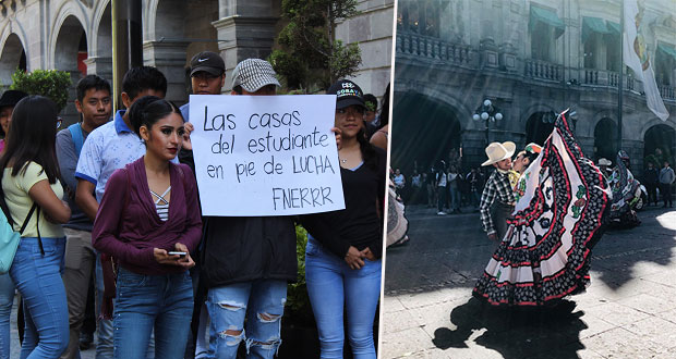 Fnerrr exige al ayuntamiento de Puebla atender sus demandas