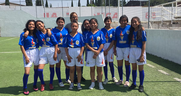 Fnerrr organiza encuentro estudiantil de fútbol en Puebla capital
