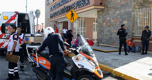 Intentan secuestrar a hombre frente al Tecnológico de Puebla