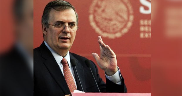 No seremos muro de EU; queremos registrar a migrantes: Ebrard a Muñoz