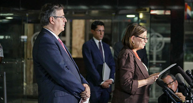 México acuerda recibir solicitantes de asilo a EU y evita aranceles de Trump
