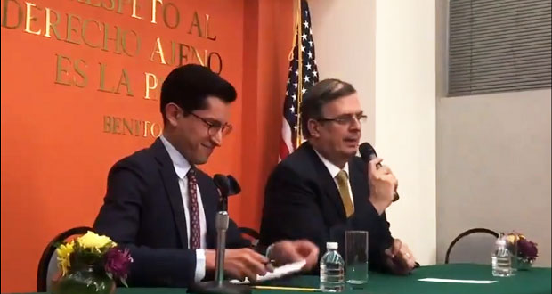 En primera reunión, México y EU no tocan aranceles, sólo migración
