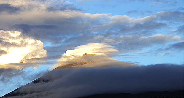 Popocatépetl registra explosión y columna de 3 kilómetros: SGG