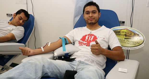 Puebla registra 550 donantes voluntarios de sangre en 2019