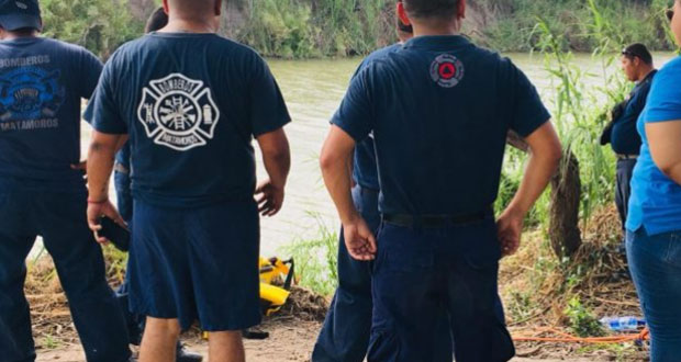 Salvadoreño e hija mueren ahogados al intentar cruzar la frontera