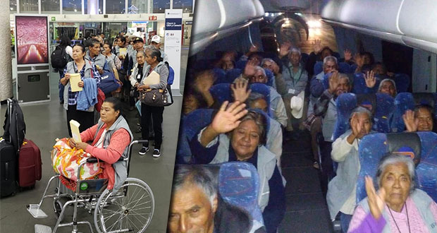 Se reúnen 91 adultos mayores con sus familiares en Nueva York