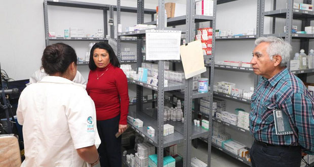 Secretaria de Salud supervisa abasto de medicamentos y personal