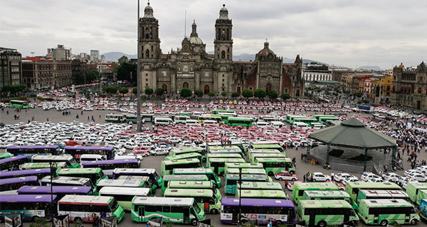 Taxistas y Segob acuerdan diálogo tras protesta que desquició a CDMX