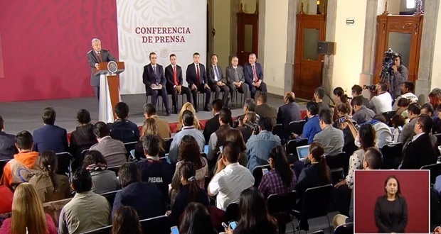 En mañanera de AMLO, gobernadores del sur apoyan plan de migración