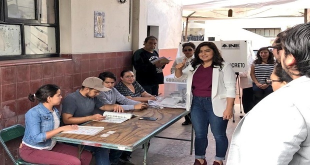 Por jornada electoral de desplegaron mil 400 elementos: Rivera. Foto: Ángulo 7