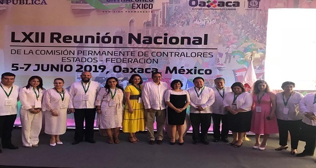 Contraloría de Puebla participa en Comisión Permanente nacional