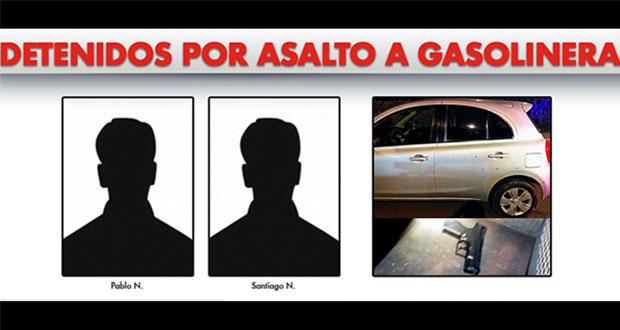 Caen 2 por asalto a gasolinera en Granjas San Isidro