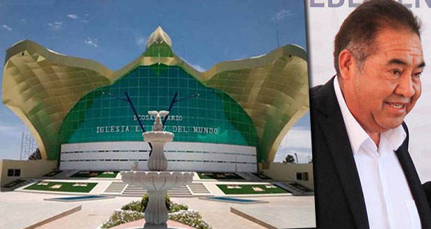 Edil de Amozoc exalta a líder de Luz del Mundo, pero niega ser pastor