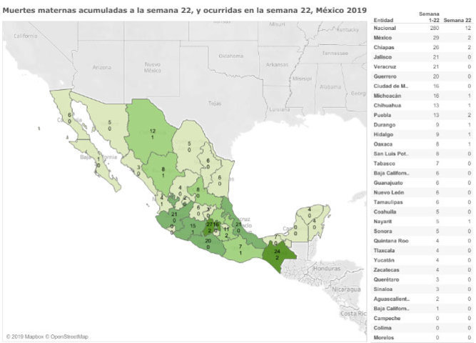 Puebla registra 13 muertes de embarazadas en 2019, reporta observatorio