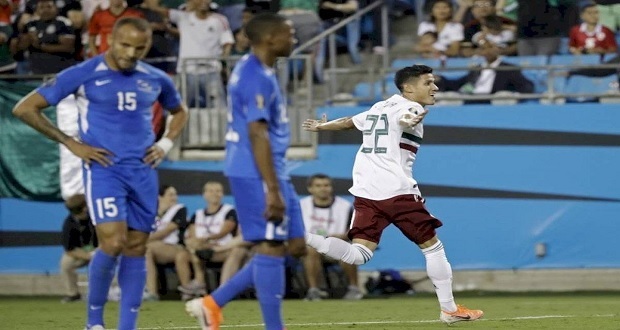 México apenas logra sacarle el triunfo a Martinica en la Copa Oro
