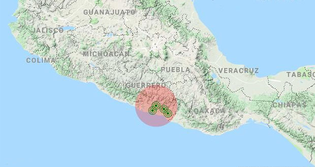 Sismo de 4.9 sacude Guerrero; no fue percibido en Puebla, reporta PC