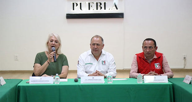 Bárbara Ganime, encargada en Puebla de renovación del CEN priista